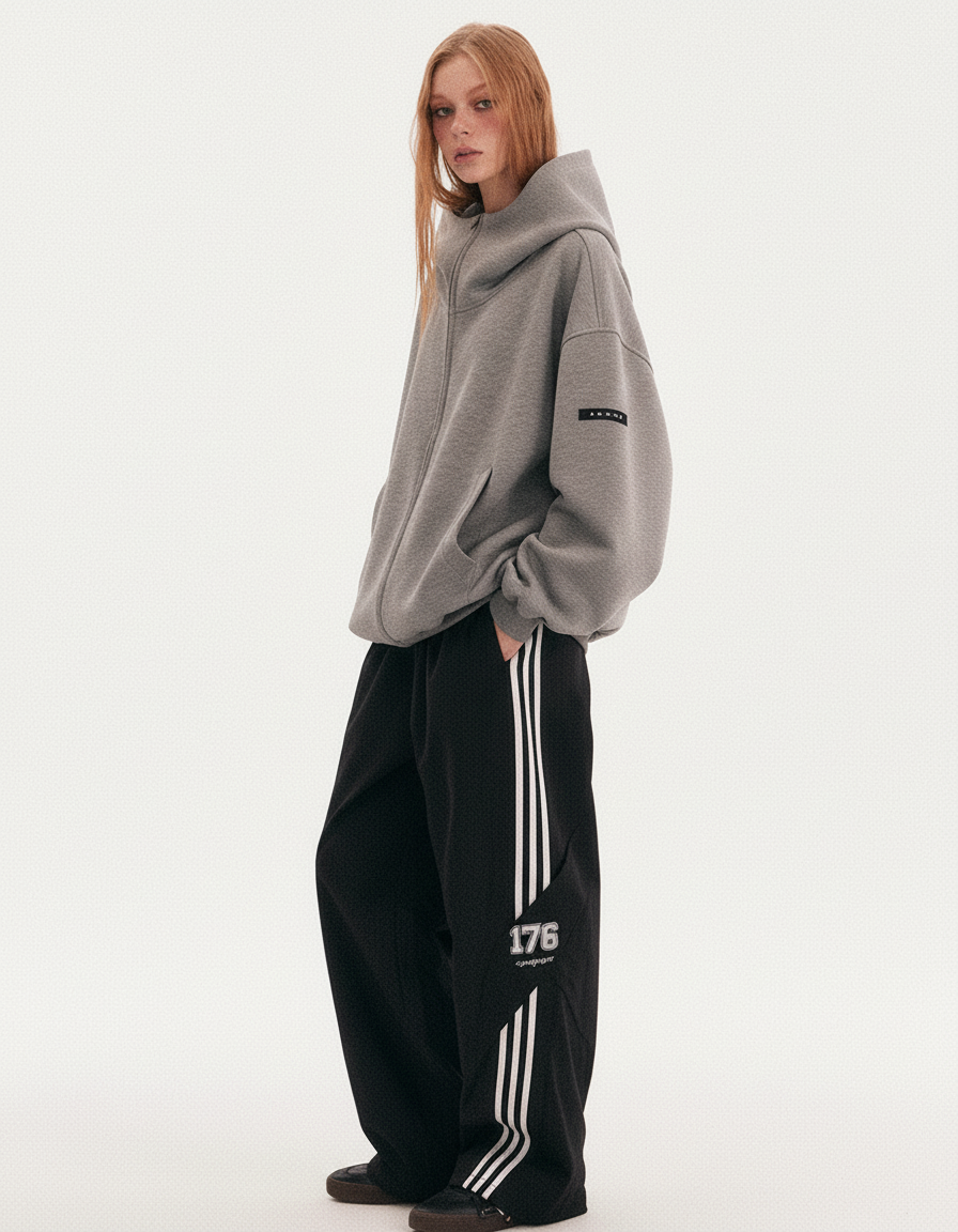 Street Essential Zip Hoodie