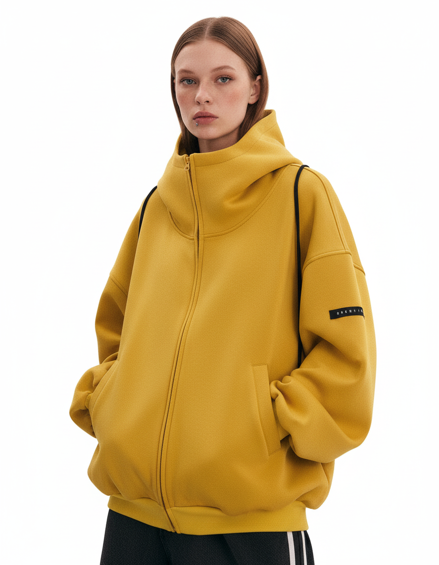 Street Essential Zip Hoodie